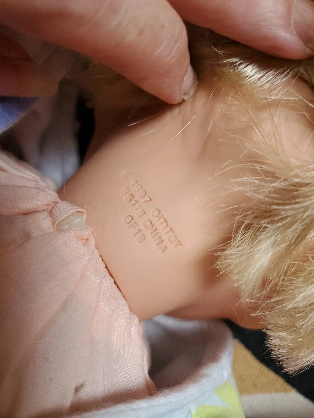 1997 Citi Toy True To Life Baby Girl 19